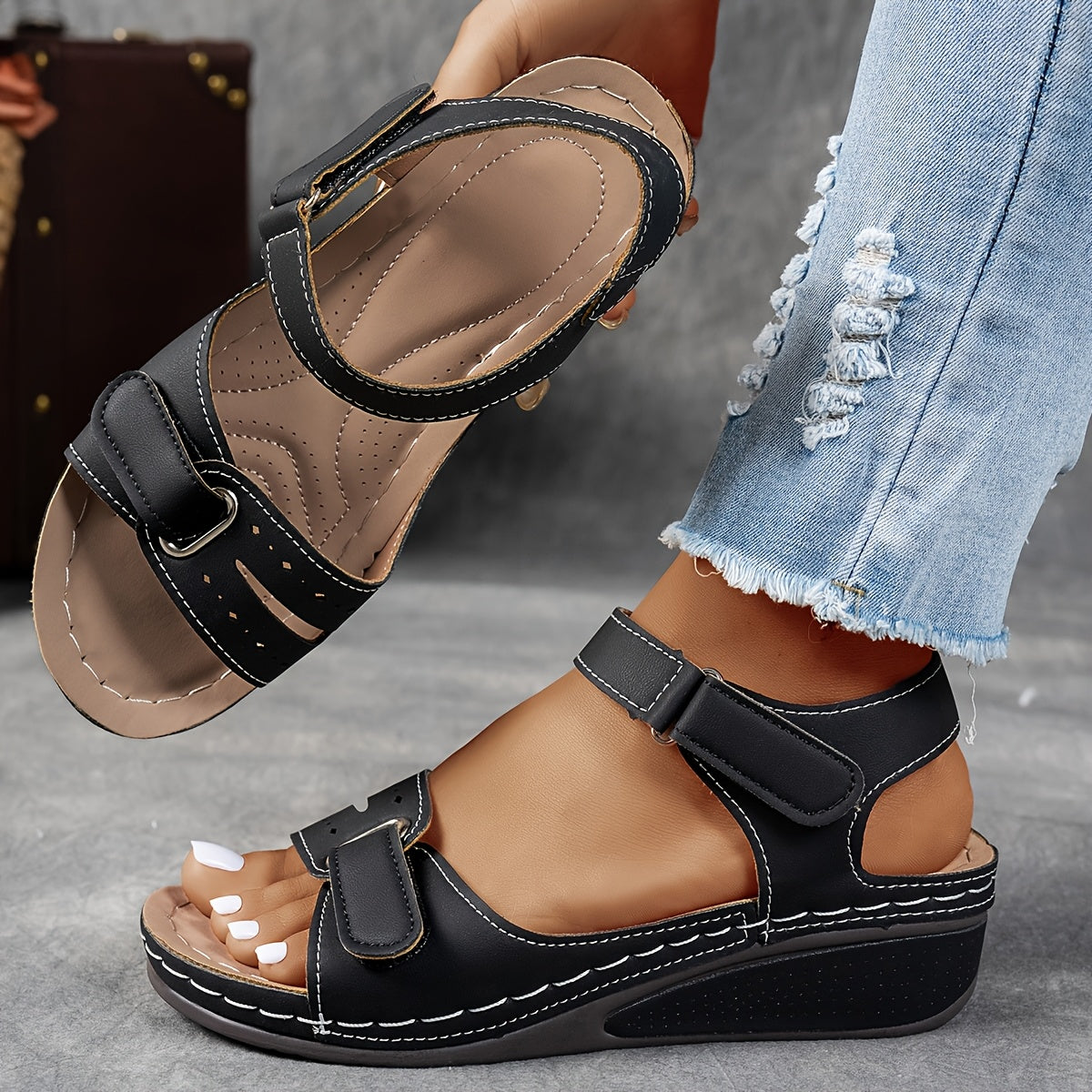 Bequeme Komfortsandalen – Produktansicht 4