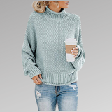 Oversize-Rollkragenpullover aus bequemem Strick – Produktansicht 2