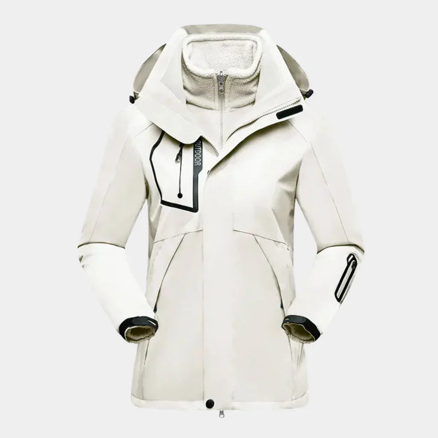 Wasserdichte Damen-Skijacke – Produktansicht 2