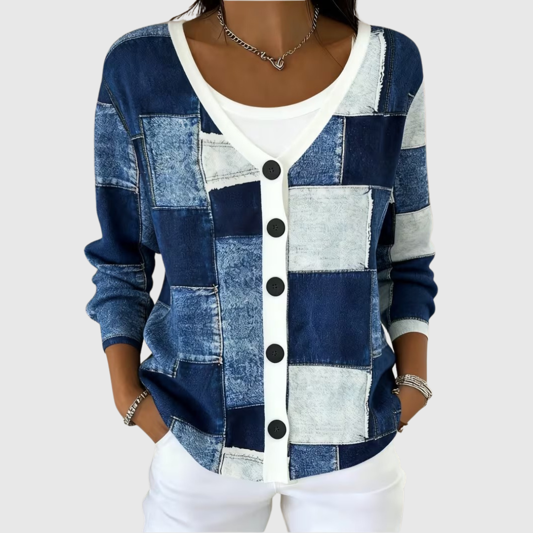 Cardigan mit Knöpfen in weicher Strickqualität – Produktansicht 2