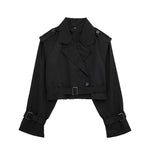 Kurzer Trenchcoat für Damen – Produktansicht 4