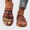 Bequeme Boho-Sandalen mit Quasten – Produktansicht 1