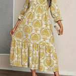 Bequemes Boho-Mosaik-Kleid – Produktansicht 3