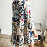 Bequemes Boho-Tunikakleid – Produktansicht 2