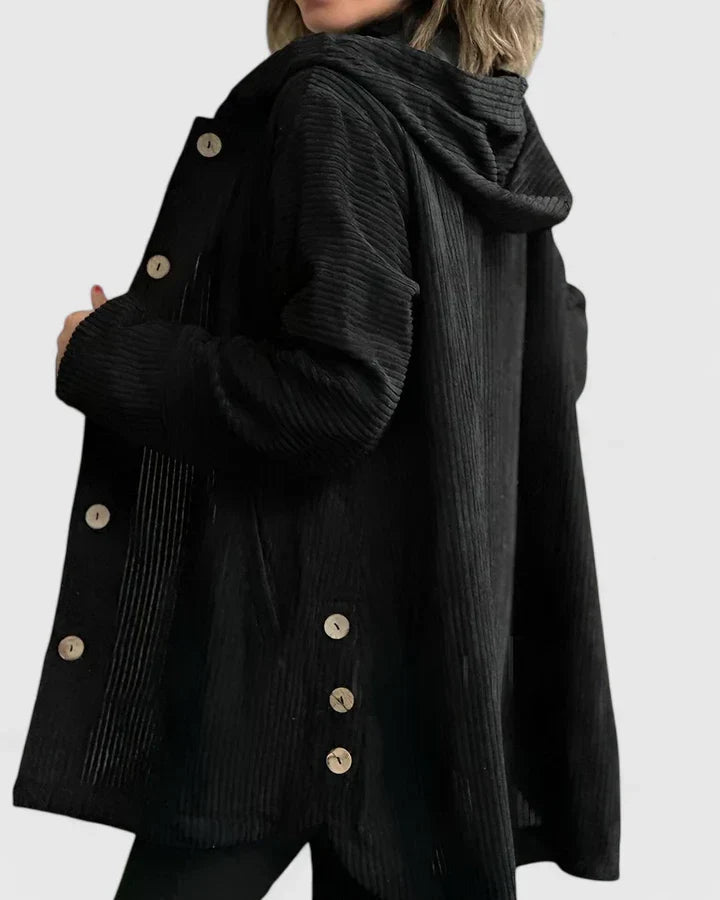 Damen-Winterjacke aus Cord – Produktansicht 6