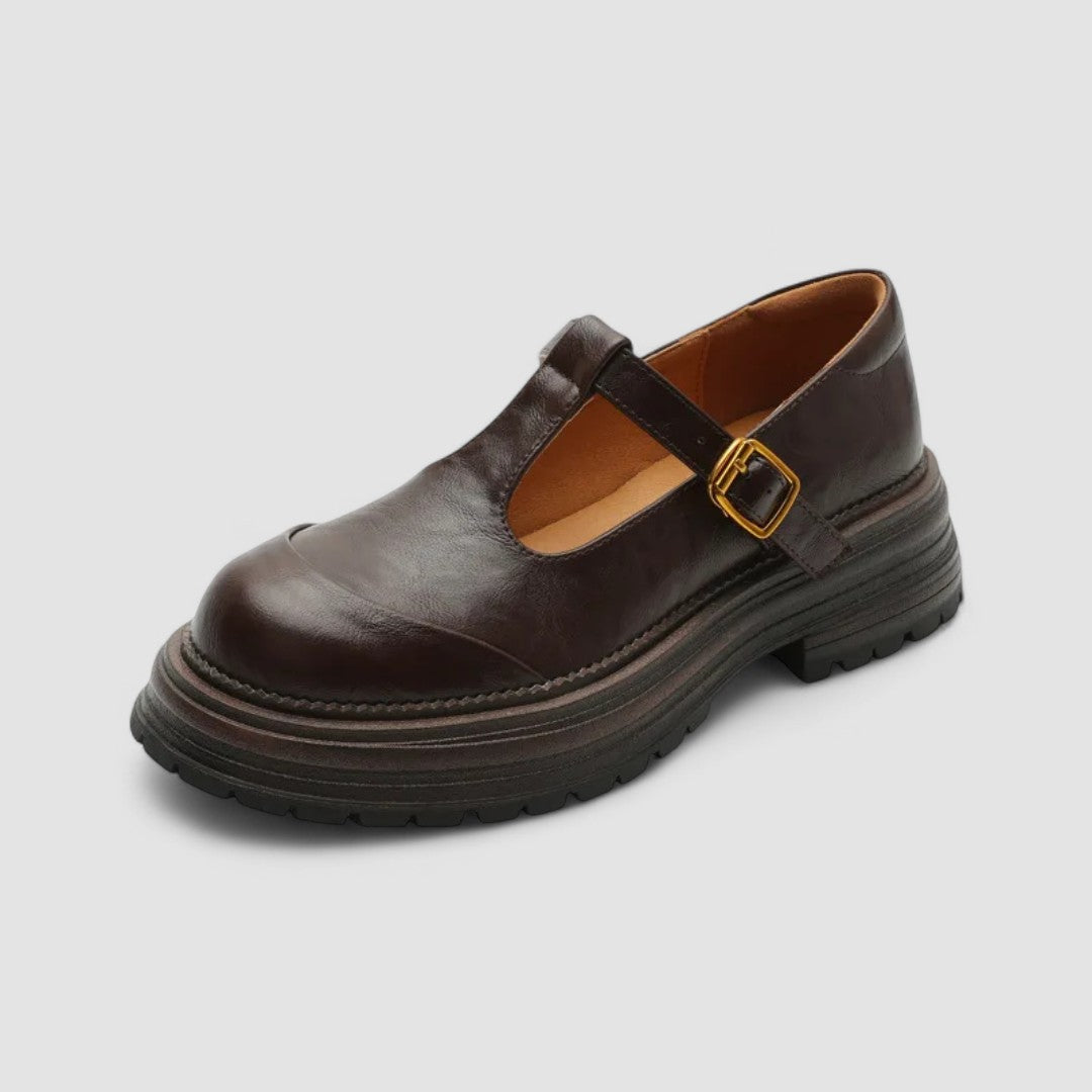 Bequeme Mary-Jane-Schuhe mit gepolsterter Sohle – Produktansicht 2