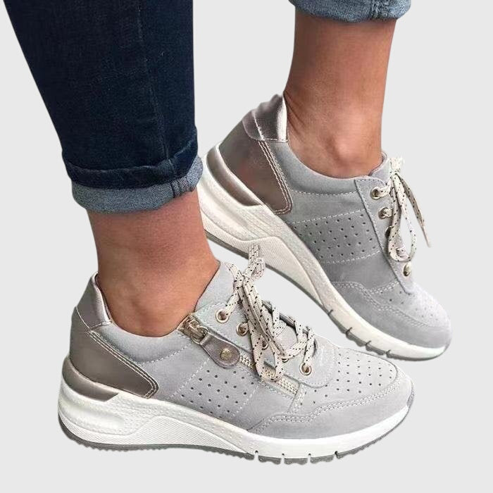 Bequeme Sneakers mit weicher Dämpfung in Wickeloptik – Produktansicht 4