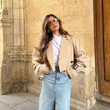 Kurzer Trenchcoat für Damen – Produktansicht 6