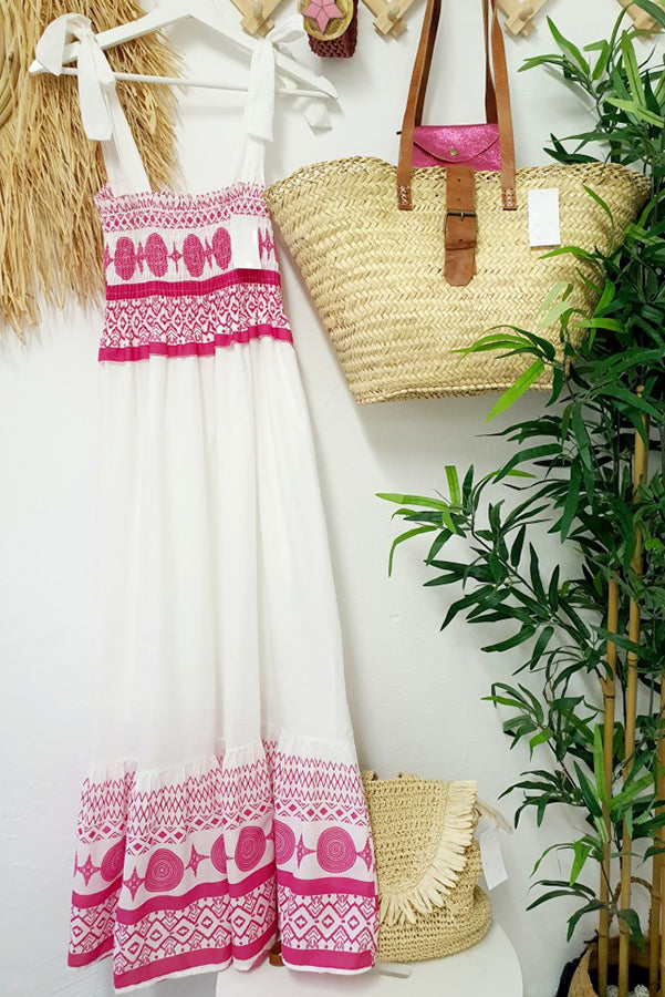 Bequemes Maxikleid im Boho-Stil für den Sommer – Produktansicht 5
