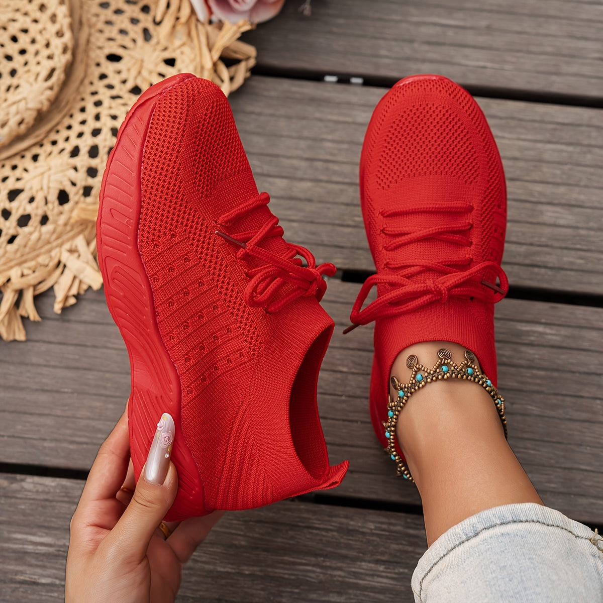 Bequeme Sneakers mit weicher Dämpfung – Produktansicht 9