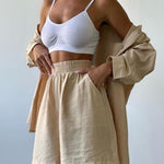 Elegantes zweiteiliges Ensemble im Oversize-Schnitt – Produktansicht 8