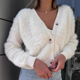 Jacke mit weicher Plüschoptik und lockerer Passform – Produktansicht 3
