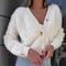 Jacke mit weicher Plüschoptik und lockerer Passform – Produktansicht 3