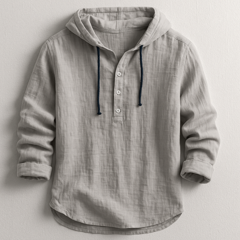 Luxuriöser Kapuzenpullover aus edlem Material – Produktansicht 5