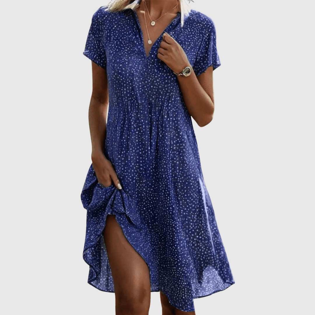 Trendiges Sommerkleid mit bequemer Passform – Produktansicht 3
