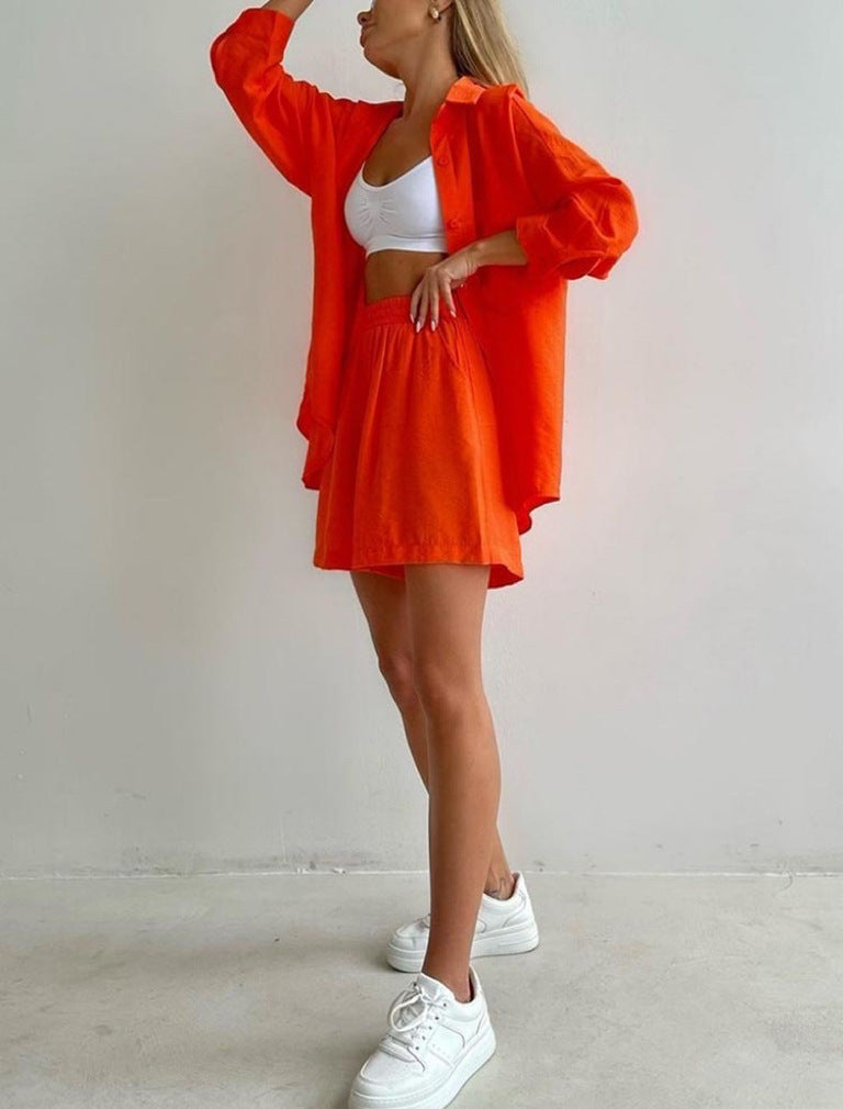 Elegantes zweiteiliges Ensemble im Oversize-Schnitt – Produktansicht 9
