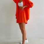 Elegantes zweiteiliges Ensemble im Oversize-Schnitt – Produktansicht 9