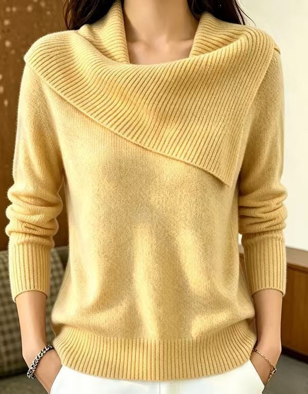 Lässiger Pullover mit Reverskragen – Produktansicht 11