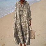 Sommerkleid mit lebendigem Druckmuster – Produktansicht 1