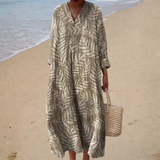 Sommerkleid mit lebendigem Druckmuster – Produktansicht 1