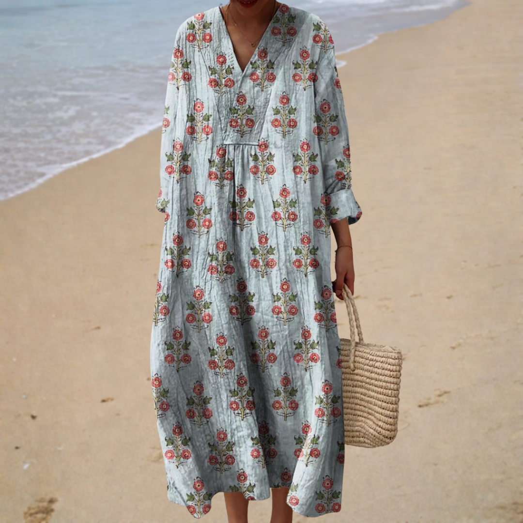 Leichtes Sommerkleid mit Print – Produktansicht 1