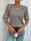Texturierter Pullover mit Knöpfen – Produktansicht 4