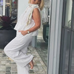 Elegantes Set aus Oberteil und Hose – Produktansicht 2