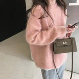 Luxuriöser Oversize-Pullover aus Mohairmischung – Produktansicht 7