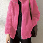 Weiche Damen-Fleecejacke – Produktansicht 2