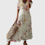 Bequemes Vintage-Boho-Maxikleid für den Sommer – Produktansicht 8