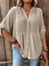 Bluse mit V-Ausschnitt und Knöpfen – Produktansicht 2