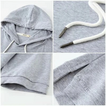 Bequemer Hoodie mit Kapuze – Produktansicht 6