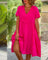 Bequemes Sommerkleid mit V-Ausschnitt – Produktansicht 1