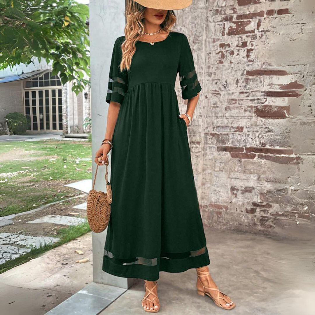 Bequemes Kleid mit lockerem Schnitt – Produktansicht 6