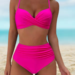 Bequemer Bikini mit hohem Bund – Produktansicht 6