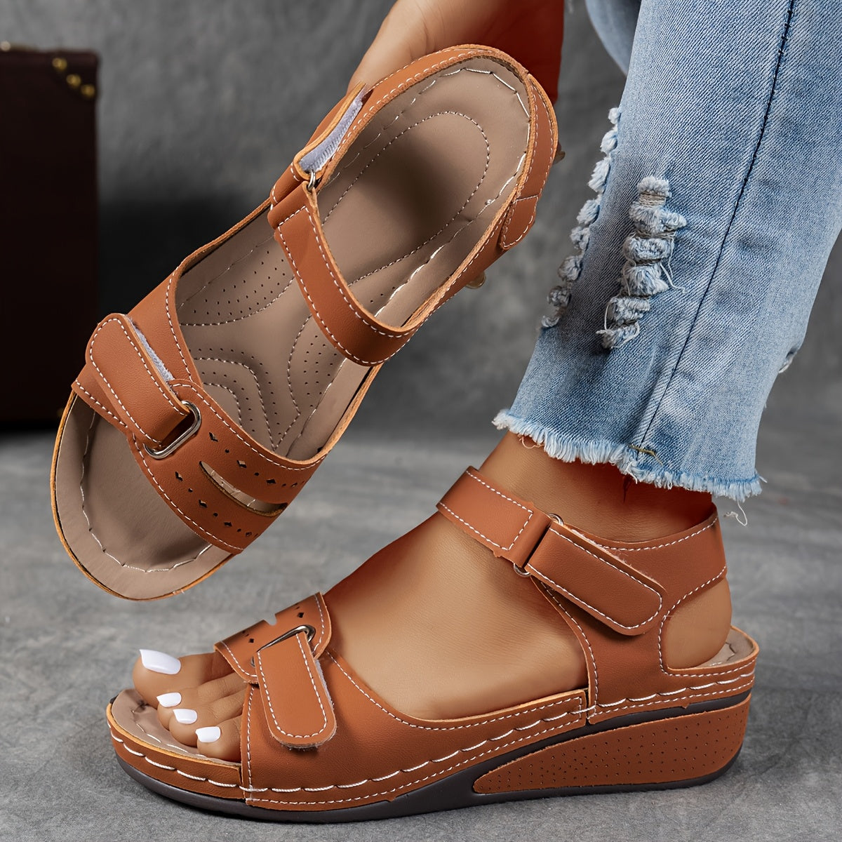 Bequeme Komfortsandalen – Produktansicht 5