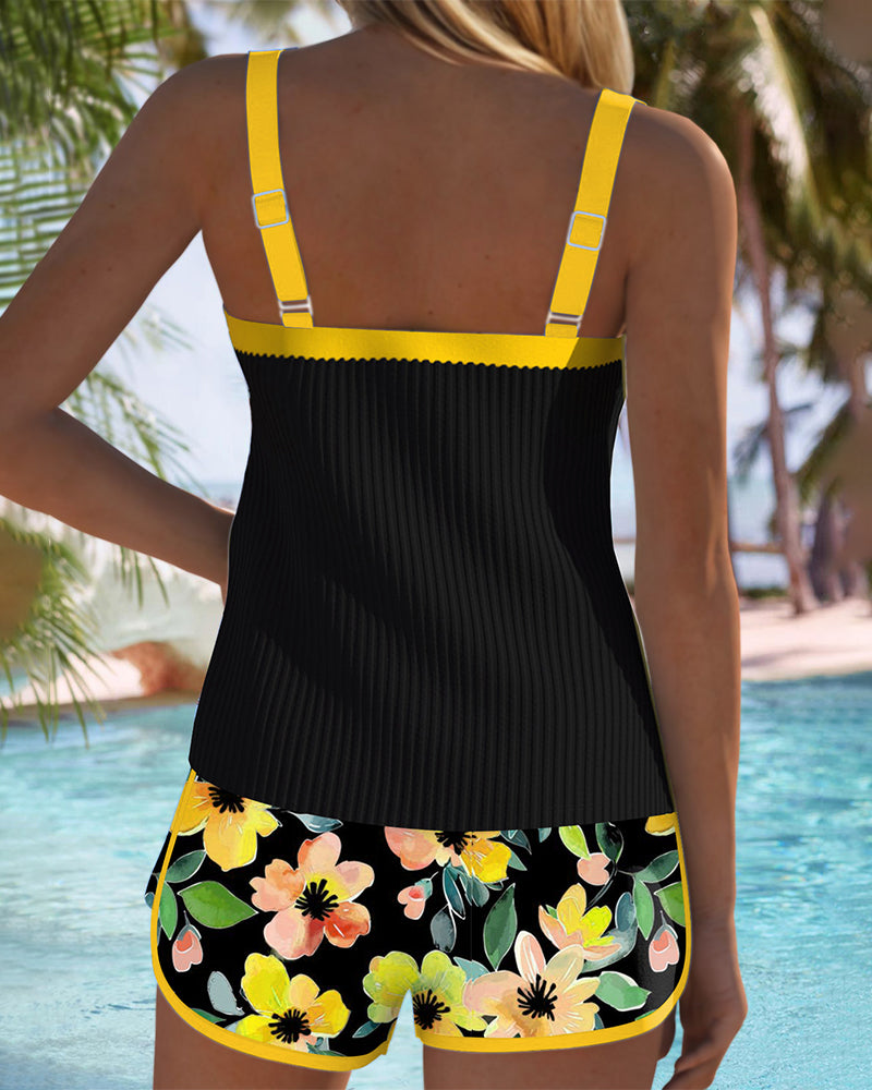 Bequemer zweiteiliger Tankini für Damen – Produktansicht 9