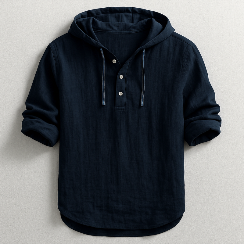 Luxuriöser Kapuzenpullover aus edlem Material – Produktansicht 8