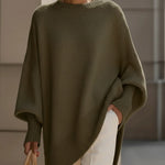 Eleganter Oversize-Poncho aus weichem Strick – Produktansicht 12