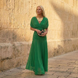 Elegantes Kleid in Grün – Produktansicht 1