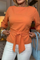 Taillierte Bluse mit verstellbarem Bund – Produktansicht 8