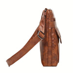 Vintage-Umhängetasche aus Leder – Produktansicht 4