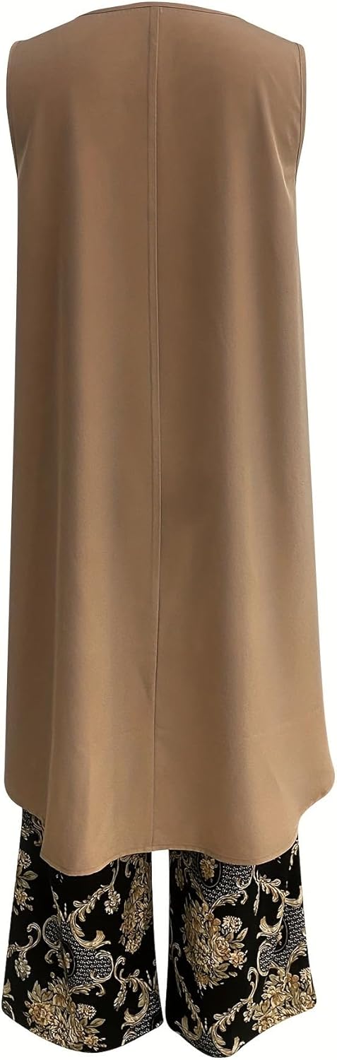 Zweiteiler mit asymmetrischem Oberteil und Hose – Produktansicht 4