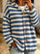 Moderner Streifenpullover aus weichem Strick – Produktansicht 9