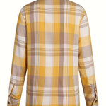 Langärmliges Gingham-Hemd – Produktansicht 5
