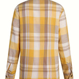 Langärmliges Gingham-Hemd – Produktansicht 5