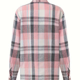 Langärmliges Gingham-Hemd – Produktansicht 6
