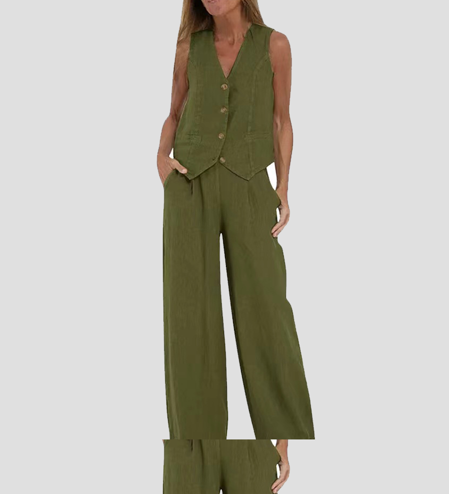 Elegantes Set aus Weste und Hose – Produktansicht 16
