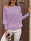 Eleganter schulterfreier Pullover mit Ballonärmeln – Produktansicht 5