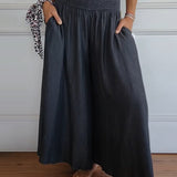 Bequeme Hose mit elastischem Bund – Produktansicht 2
